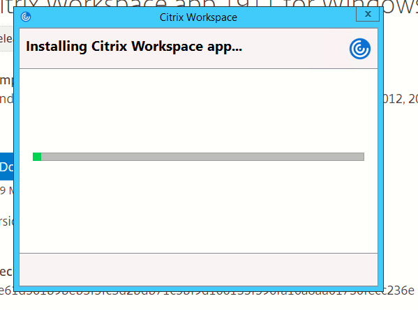 Image 4: Installing Citrix Workspace