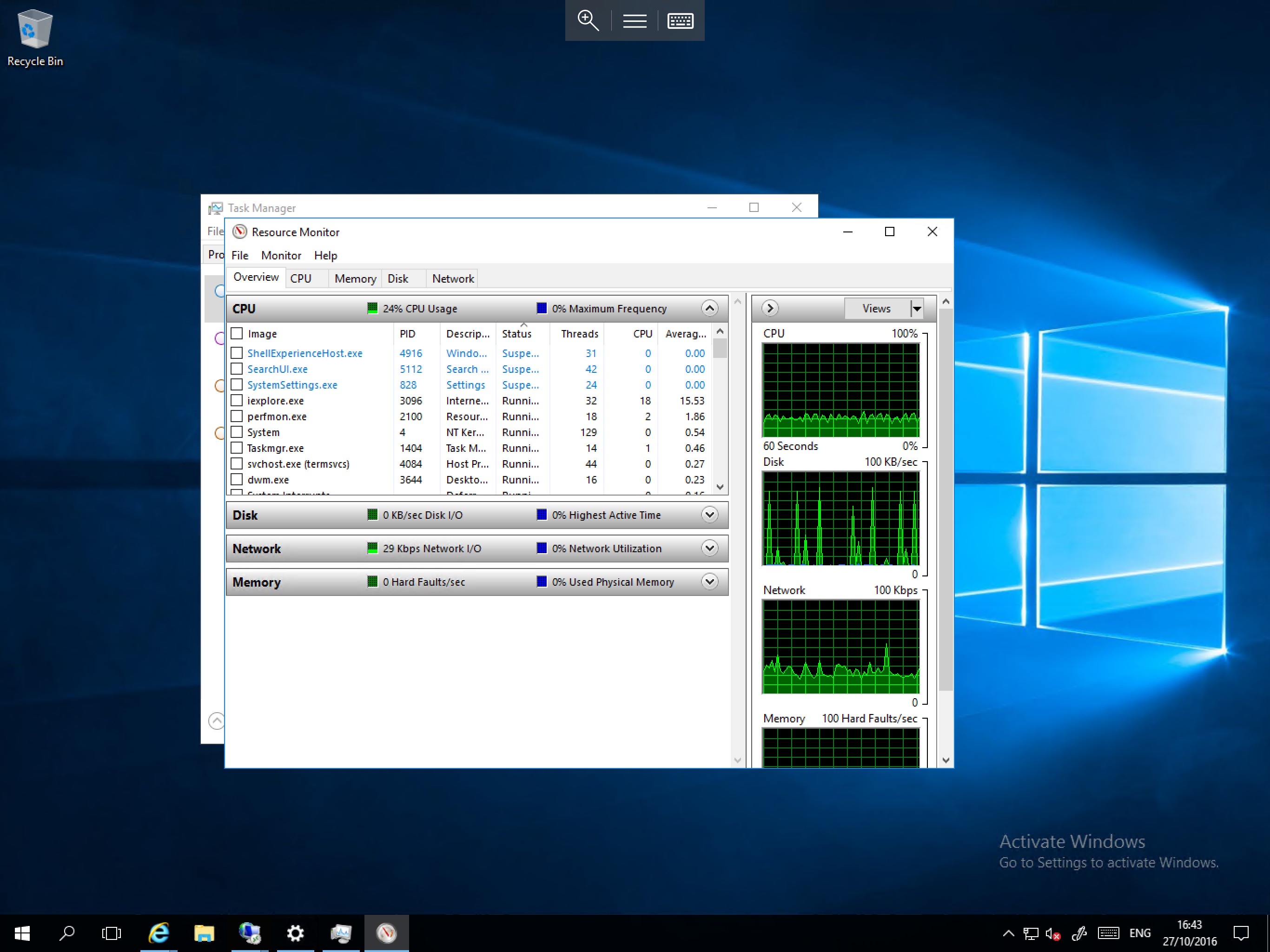 process monitor windows cpu usage